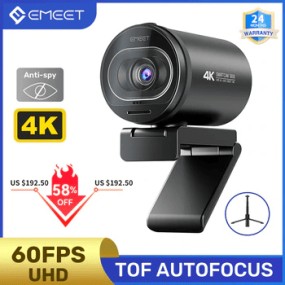 4K Webcam 1080P 60FPS Autofocus Streaming EMEET S600