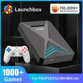 Launchbox 2T Retro Gaming Hard Drive Disk Game Console